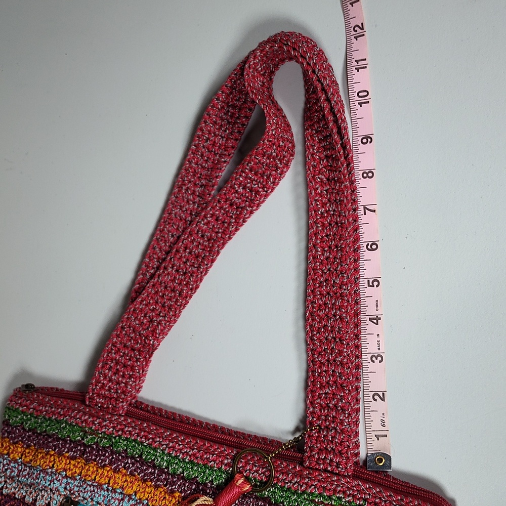 The Sak Riviera crocheted tote bag in Sand Stripe multicolored - Picture 13 of 13